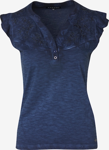 KOROSHI Paita värissä sininen: etupuoli