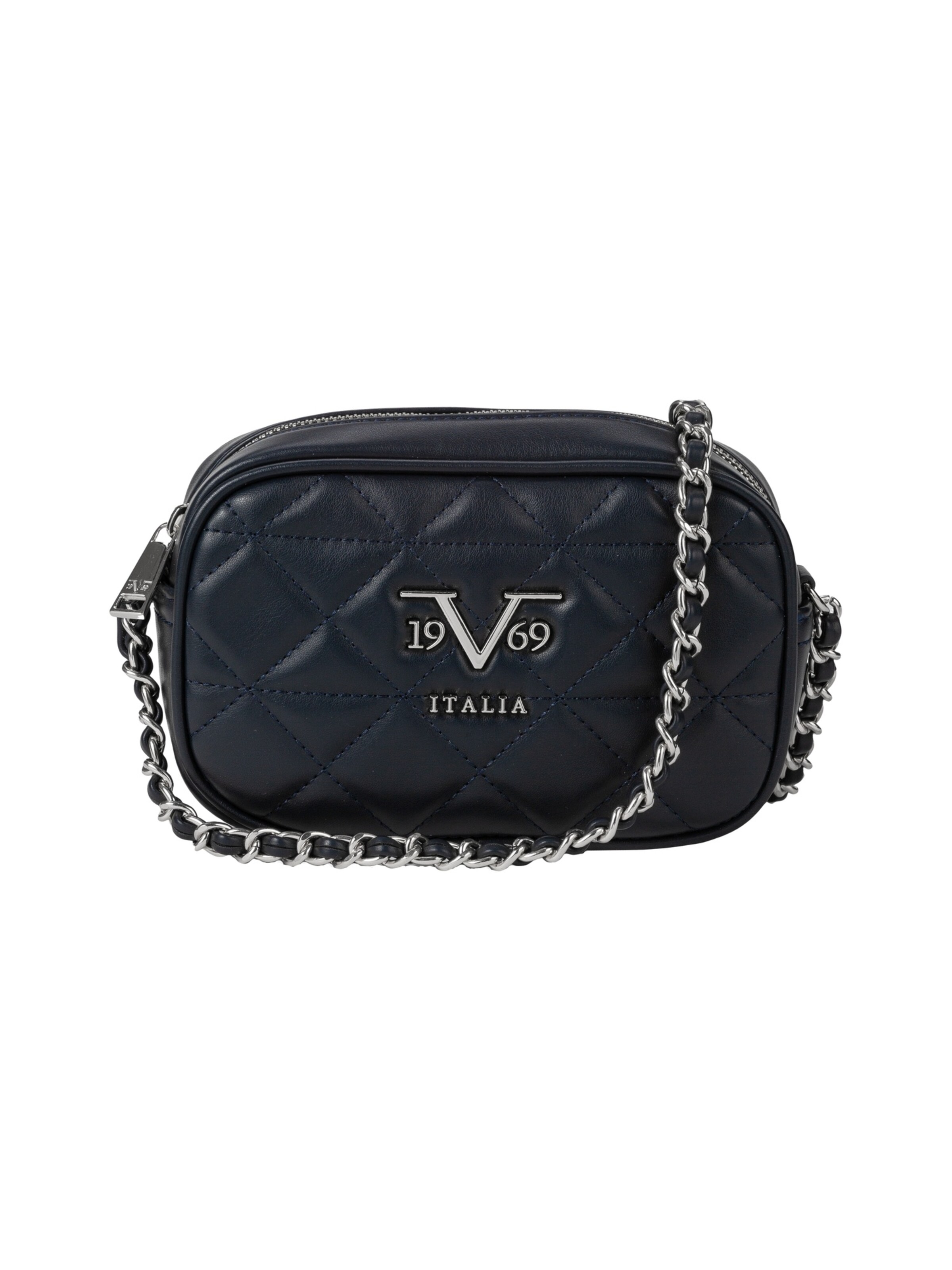 Sac à bandoulière 'Vivi Silver' 19V69 ITALIA en bleu : devant