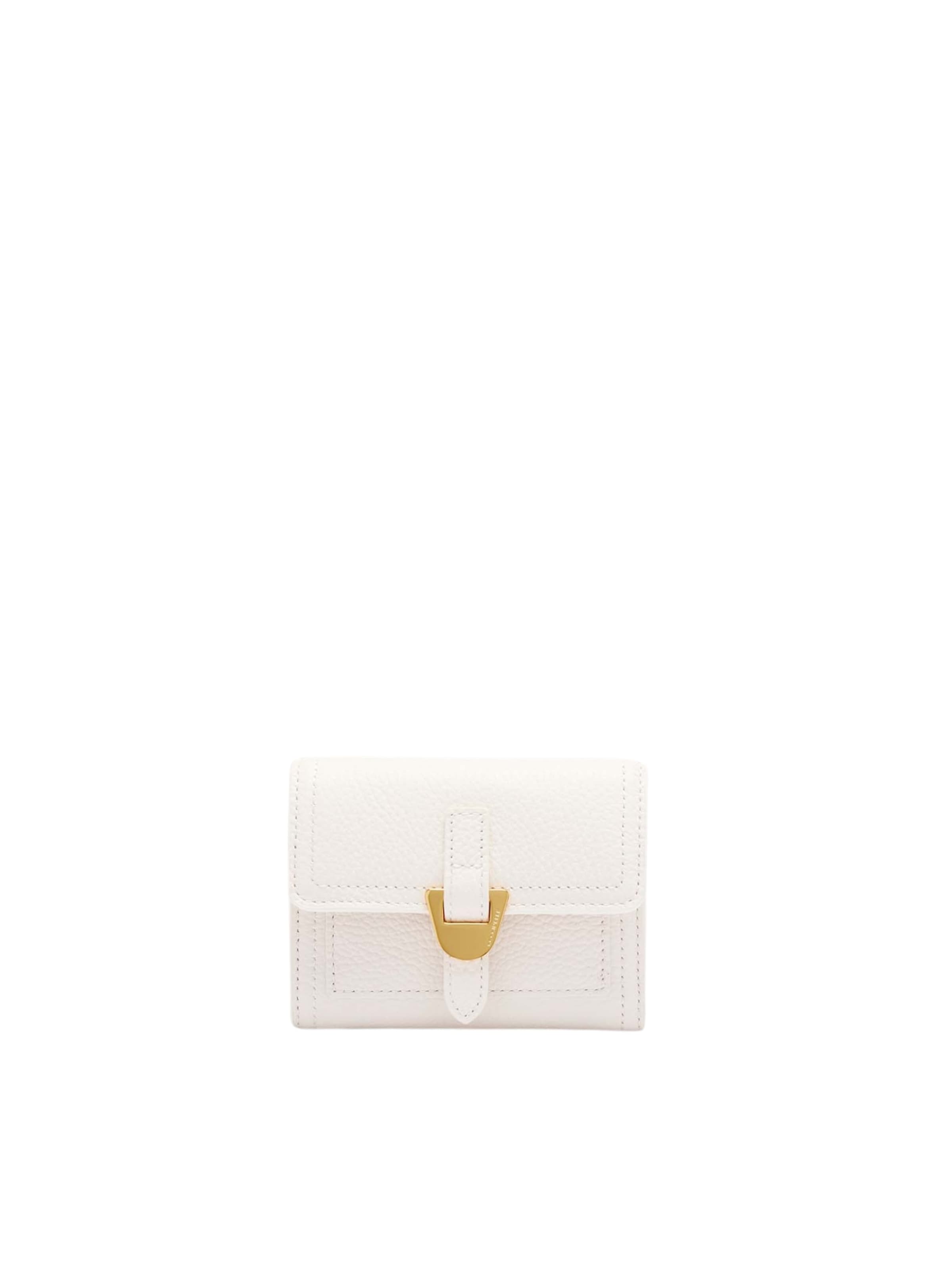 Coccinelle Wallet 'Coccinelle Campus' in White: front