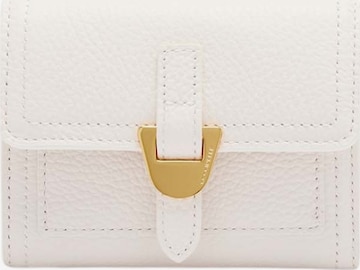 Coccinelle Portemonnaie 'Coccinelle Campus' in Weiß: Vorderseite