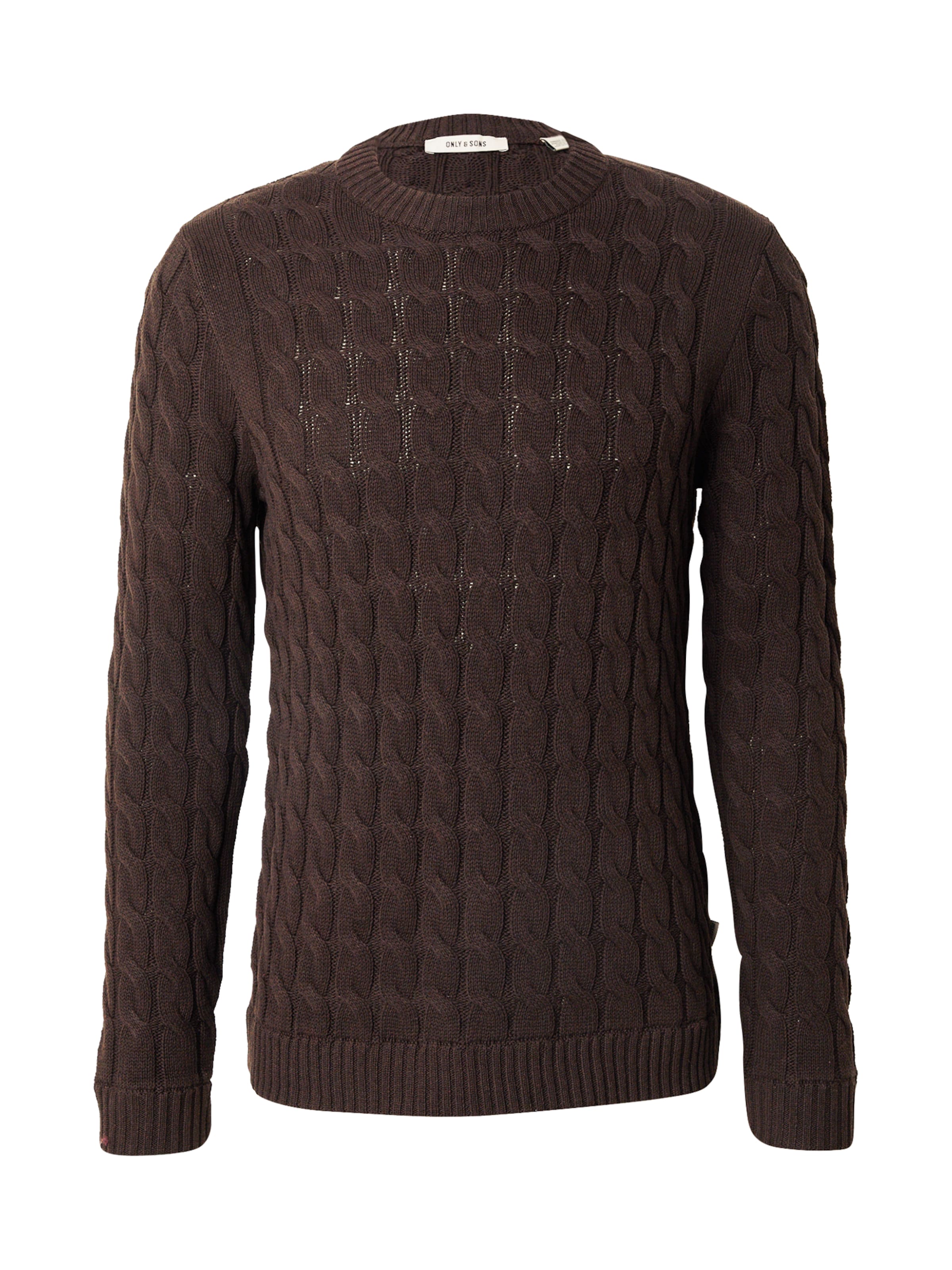 Pull-over 'ONSKicker' Only & Sons en marron : devant