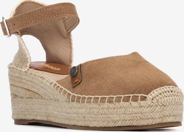 Refresh - Sandalias en beige: frente
