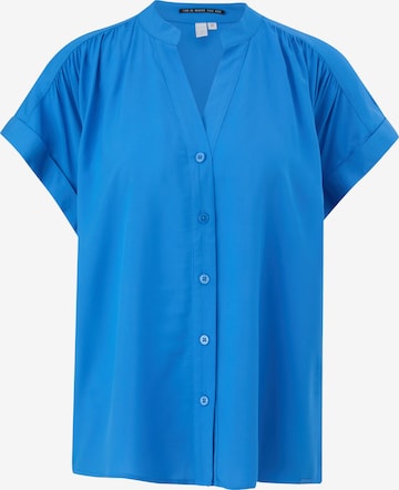 QS - Blusa en azul: frente