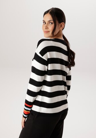 Aniston SELECTED Pullover in Schwarz