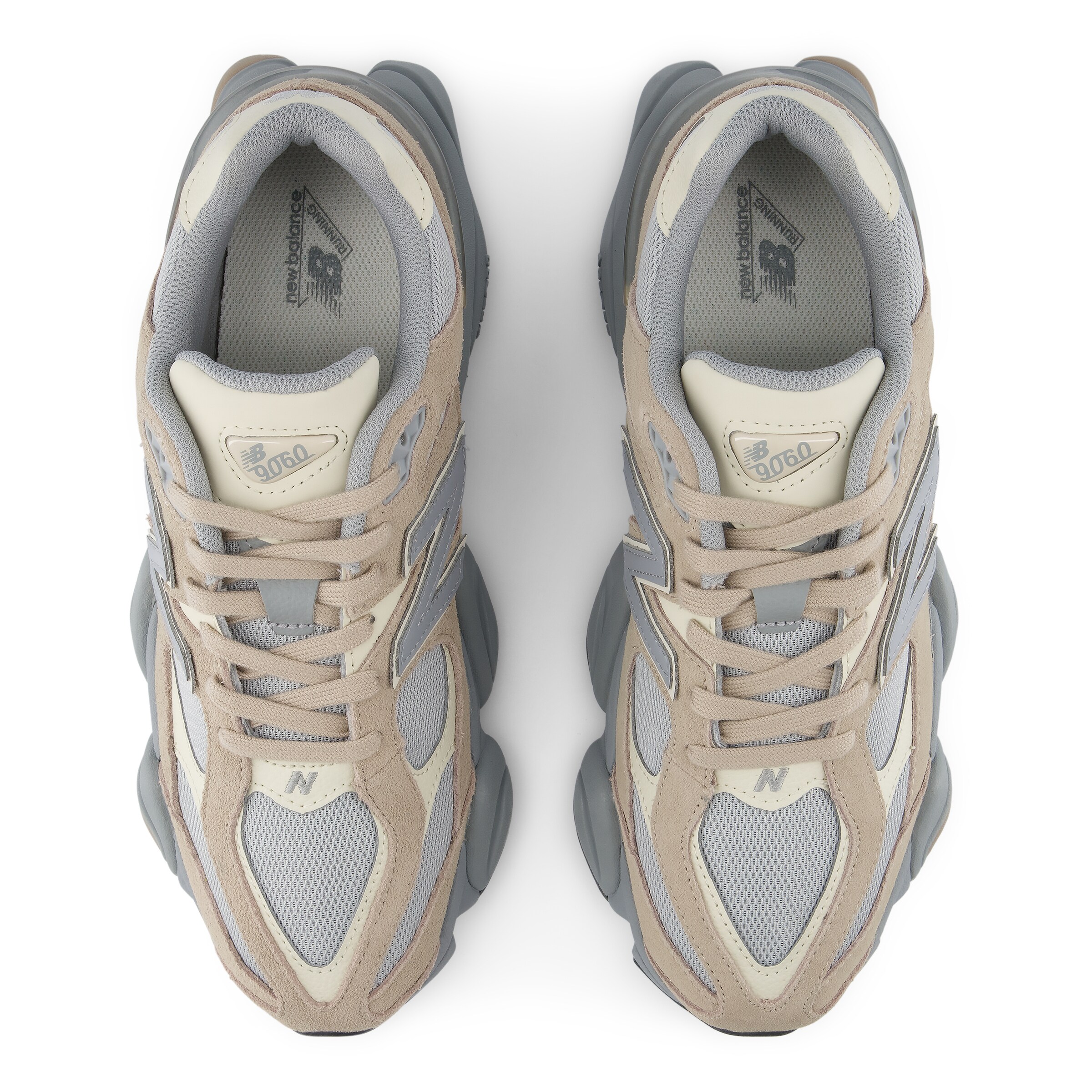 Sneaker bassa '9060' di new balance in grigio
