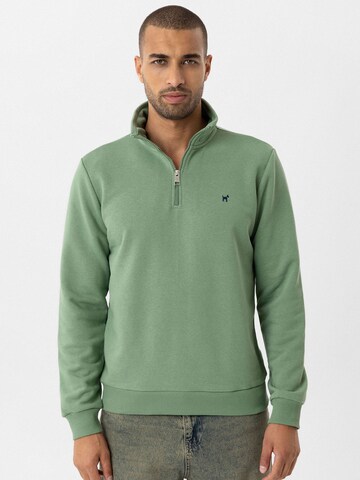Williot - Sudadera 'Hans' en verde: frente
