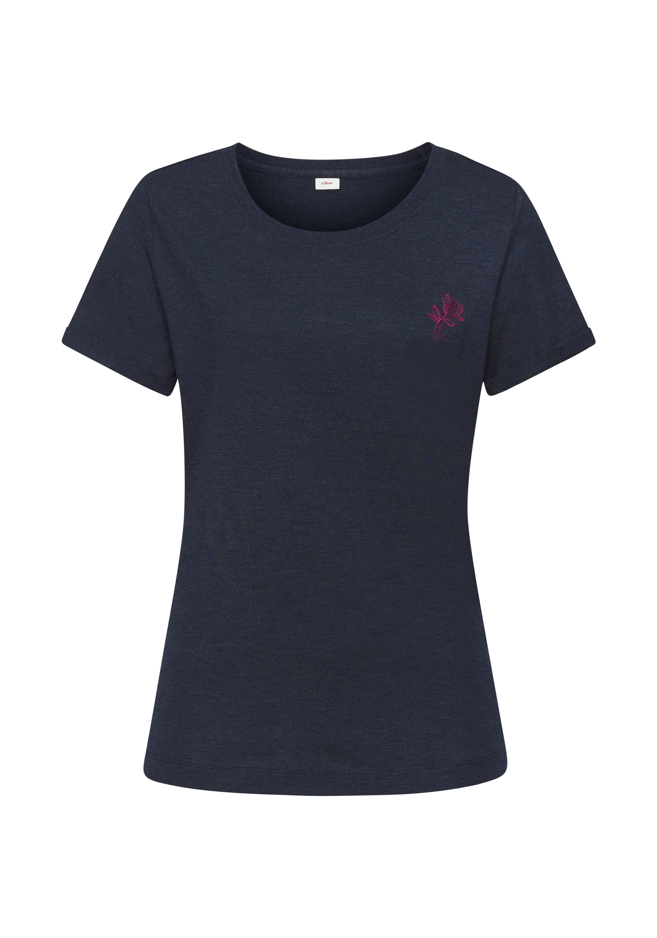 zils s.Oliver T-Krekls: no priekšpuses