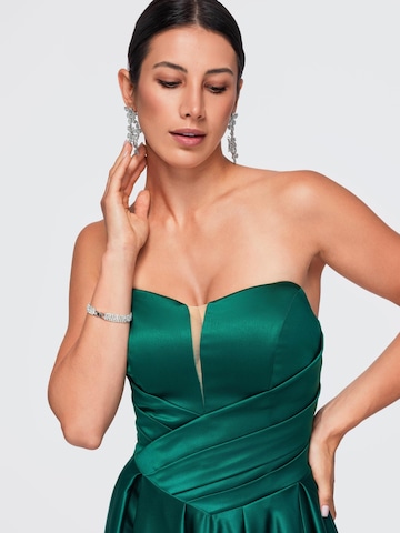 Robe de soirée Ombre en vert