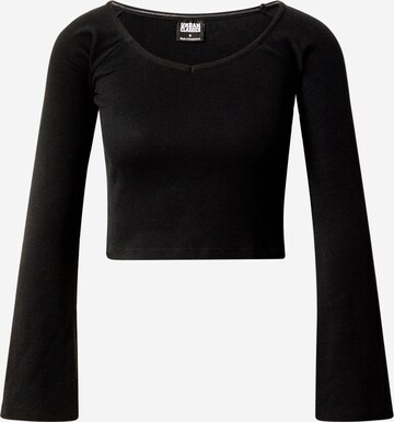 Urban Classics - Camiseta en negro: frente