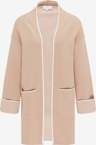 Cardigan usha WHITE LABEL en rose : devant