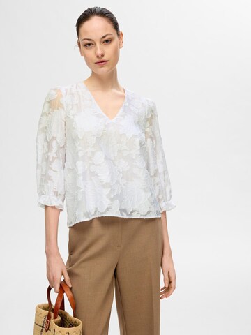 SELECTED FEMME Blúz 'Cathi-Sadie' - fehér