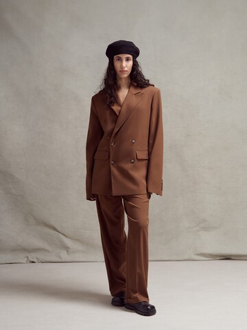 ABOJ ADEJ Regular fit Blazer 'Tadesse' in Brown