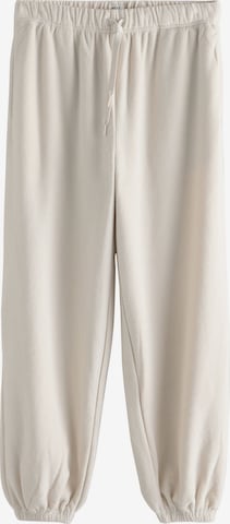 Next Tapered Trousers in Beige: front