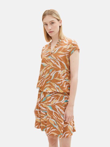 TOM TAILOR Blouse in Orange