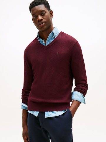 TOMMY HILFIGER Trui in Rood: voorkant