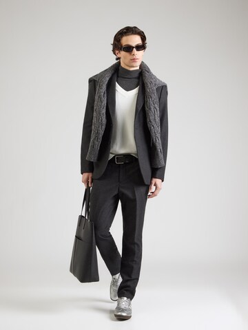 SELECTED Slim fit Suit Jacket 'SLHSLIMADAM' in Grey