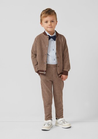 Regular Pantalon s.Oliver en marron : devant