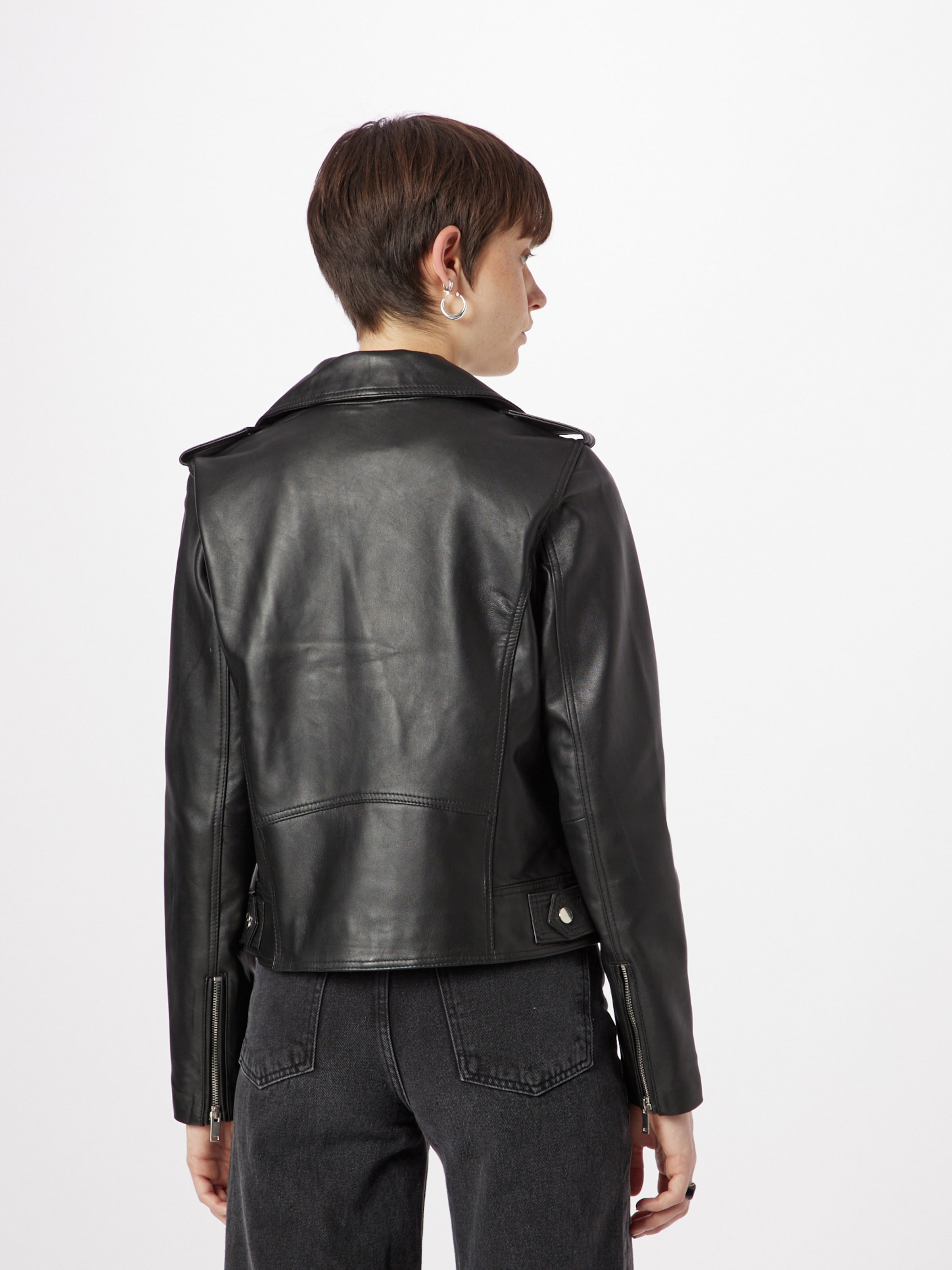 Warehouse grey shop biker jacket