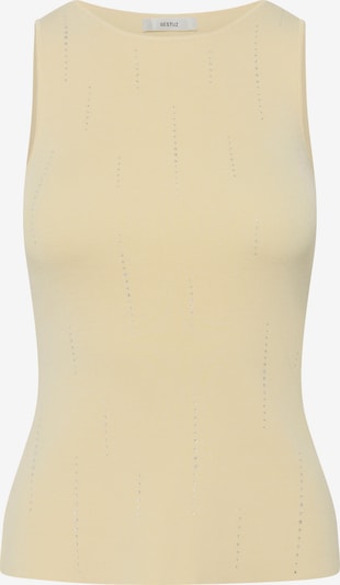 Megzta palaidinė be rankovių 'GZSaya' iš Gestuz, spalva – smėlio spalva, Prekių apžvalga