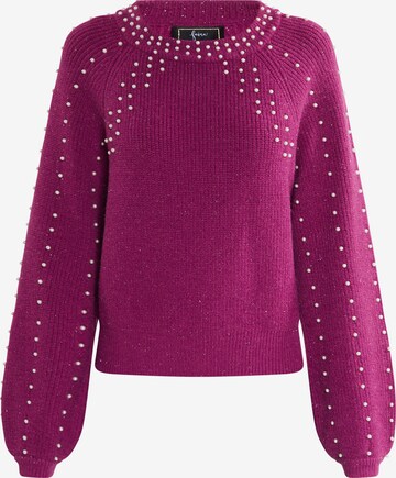 faina - Pullover em rosa: frente