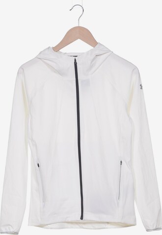 UNDER ARMOUR Jacket & Coat in XS in White: front