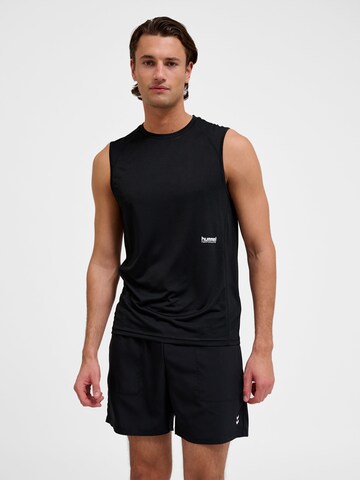 Hummel Performance Shirt 'Pulse' in Black: front