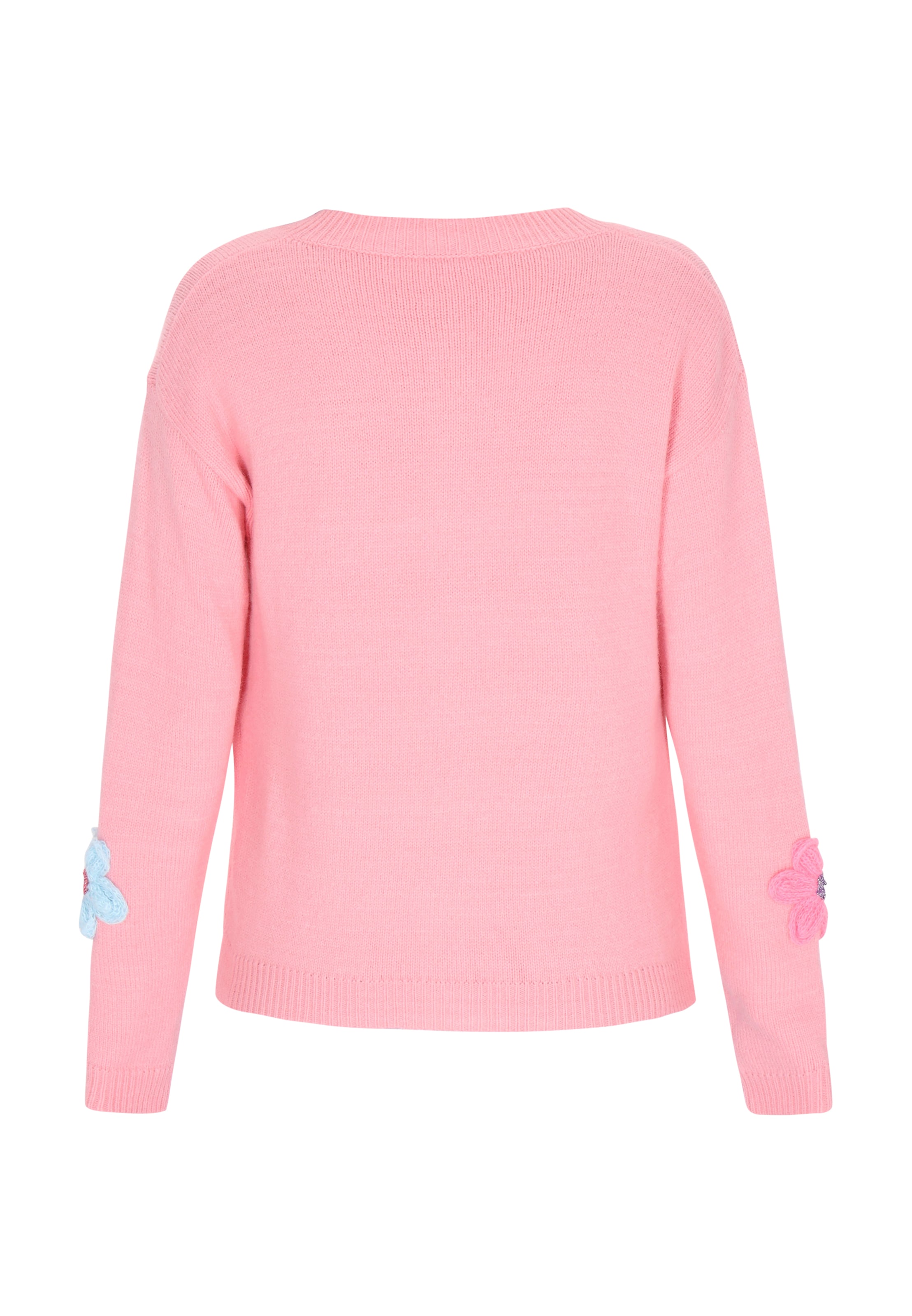 swirly Neuletakki 'Back To School' värissä vaaleanpunainen