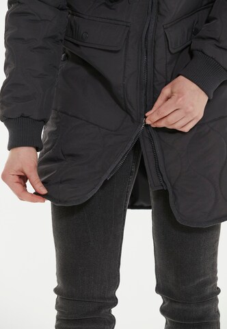 Weather Report Winter Coat 'Eilish' in Black