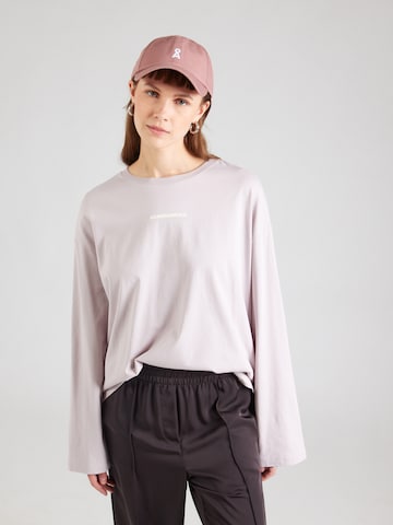ARMEDANGELS T-shirt 'FIETAA DIFFERENCE' i lila