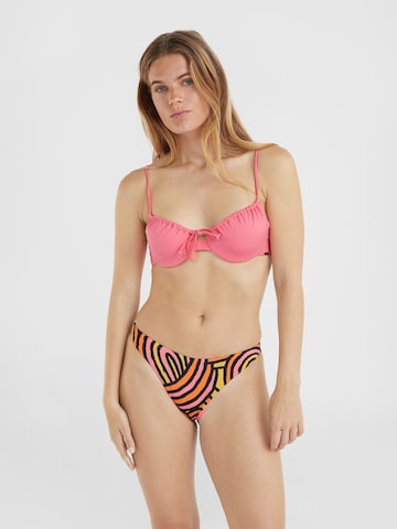 O'NEILL T-shirt Bikinitop 'Avalon Wire' in Roze