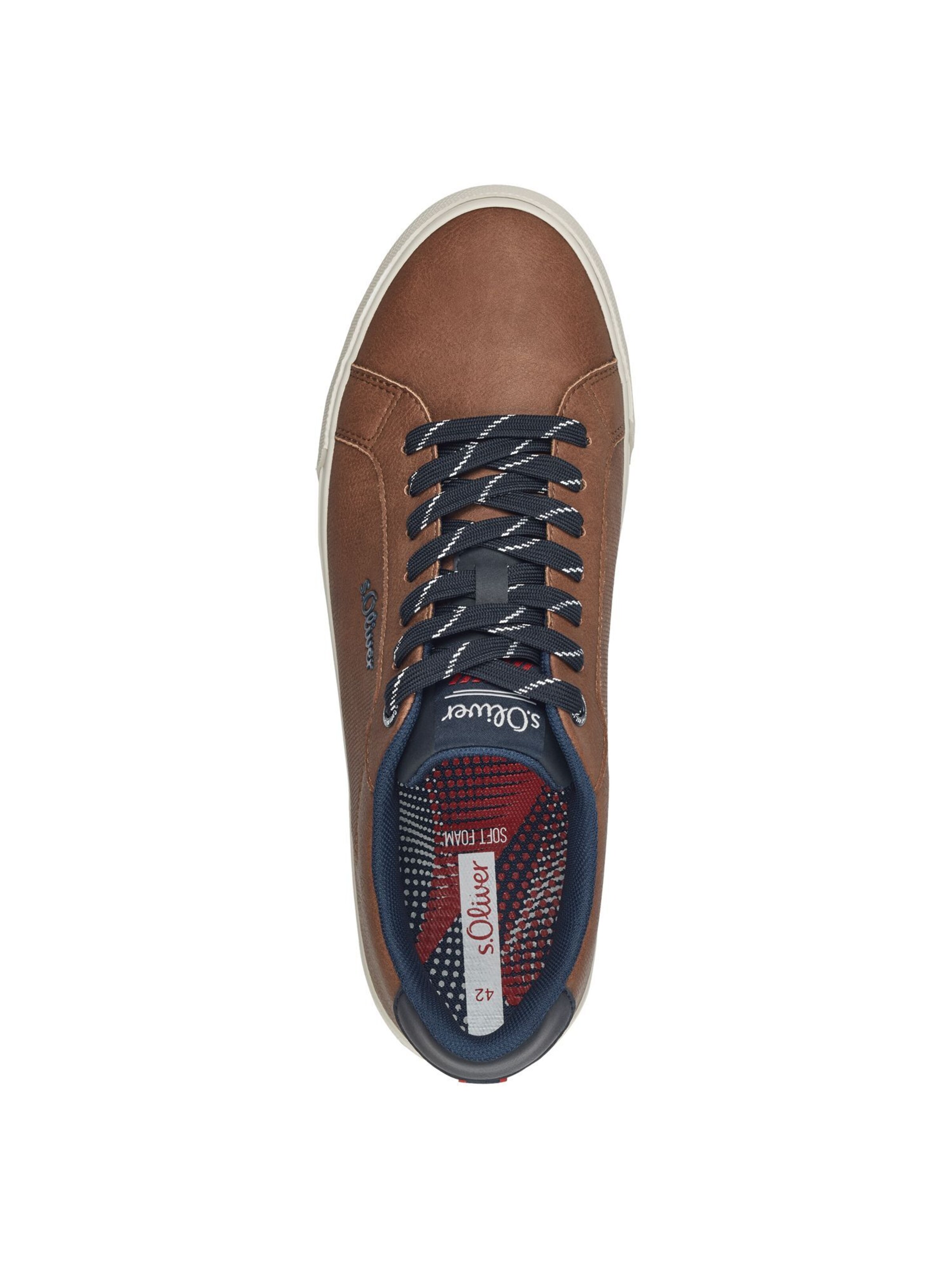 Sneaker bassa di s.Oliver in marrone