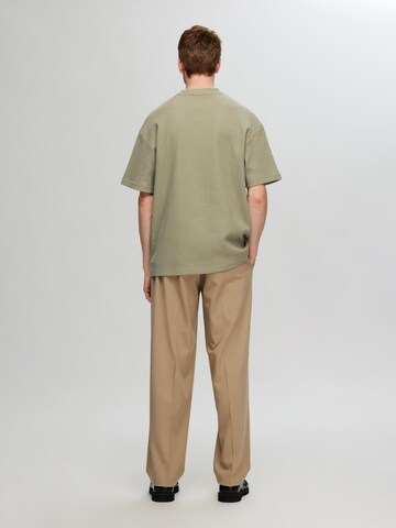 SELECTED T-Shirt in Grün
