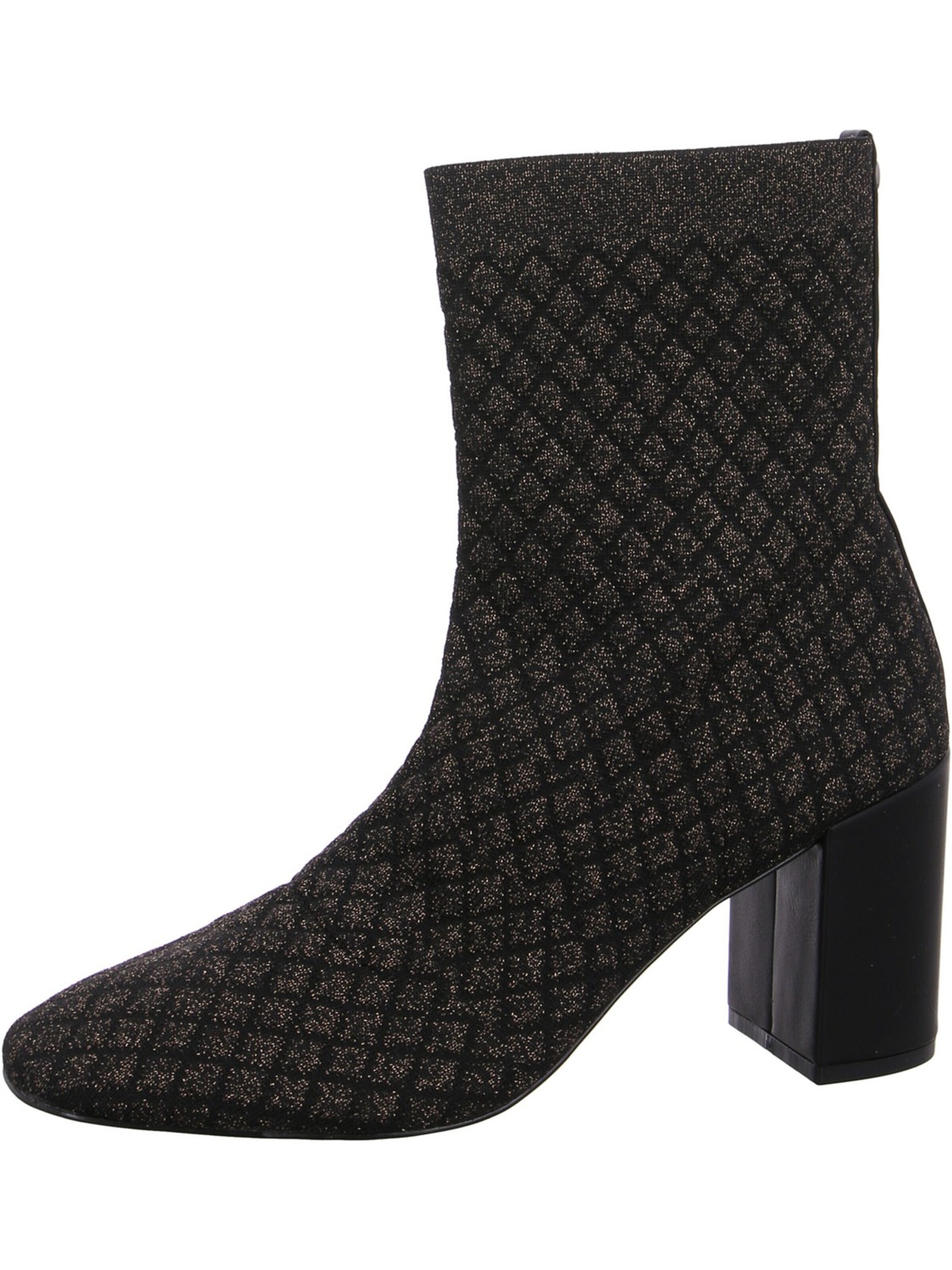LA STRADA Ankle Boots in Black: front