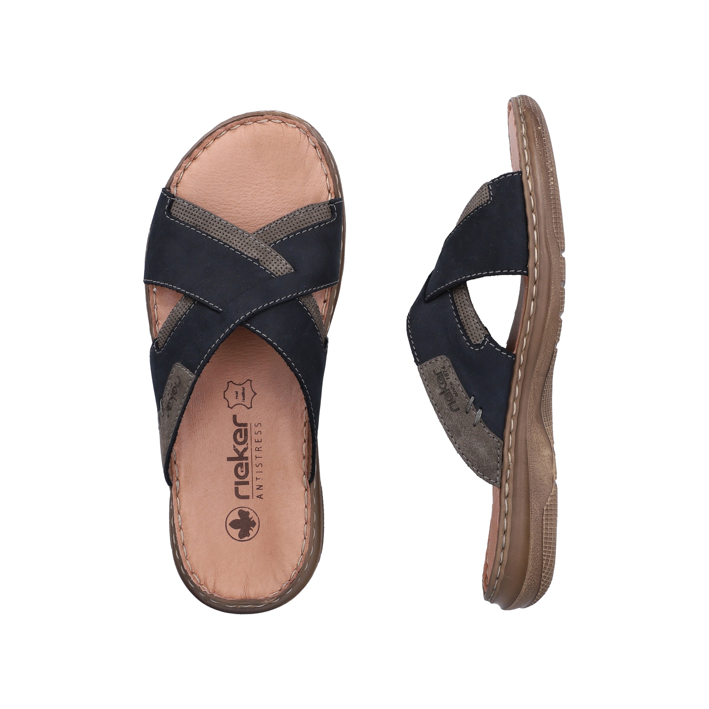 Rieker Pantoletten '21493' in Blau