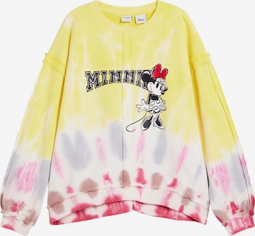 geltona Desigual Megztinis be užsegimo 'Minnie Mouse™': priekis