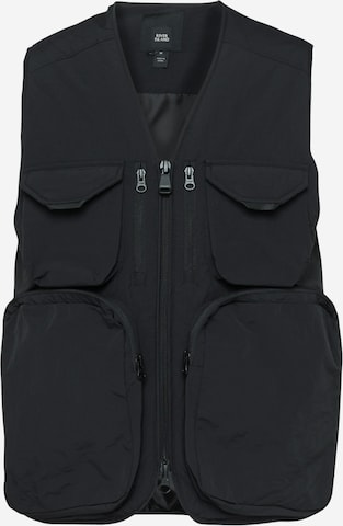 River Island Vest in Black: front