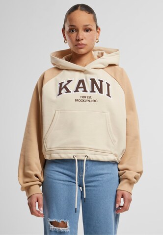 Karl Kani Sweatshirt in Beige: Vorderseite