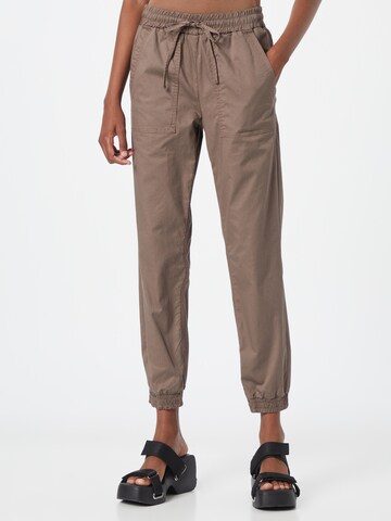 Cartoon Tapered Pants in Brown: front