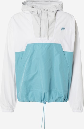 Nike Sportswear Välikausitakki 'MARINA' värissä vaaleansininen / valkoinen, Tuotenäkymä