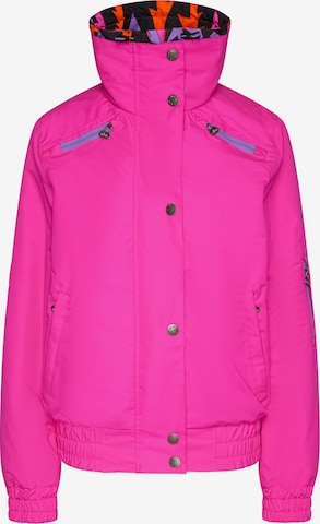 elho Куртка в спортивном стиле 'Engelberg  89' в Ярко-розовый: спереди