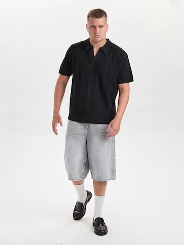 Dxnmxrk Pullover 'DXFane'‌‌‌‌‌ in Schwarz