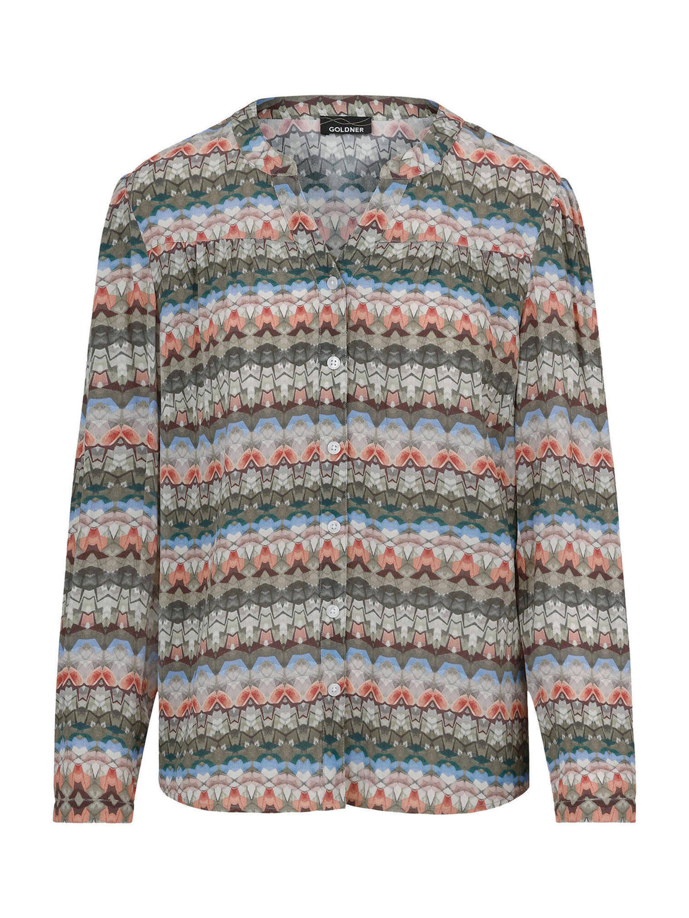Goldner Blouse in S in de kleur Kaki, Productweergave