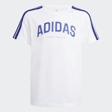 ADIDAS SPORTSWEAR Funkcionalna majica 'COLLEG' | bela barva: sprednja stran