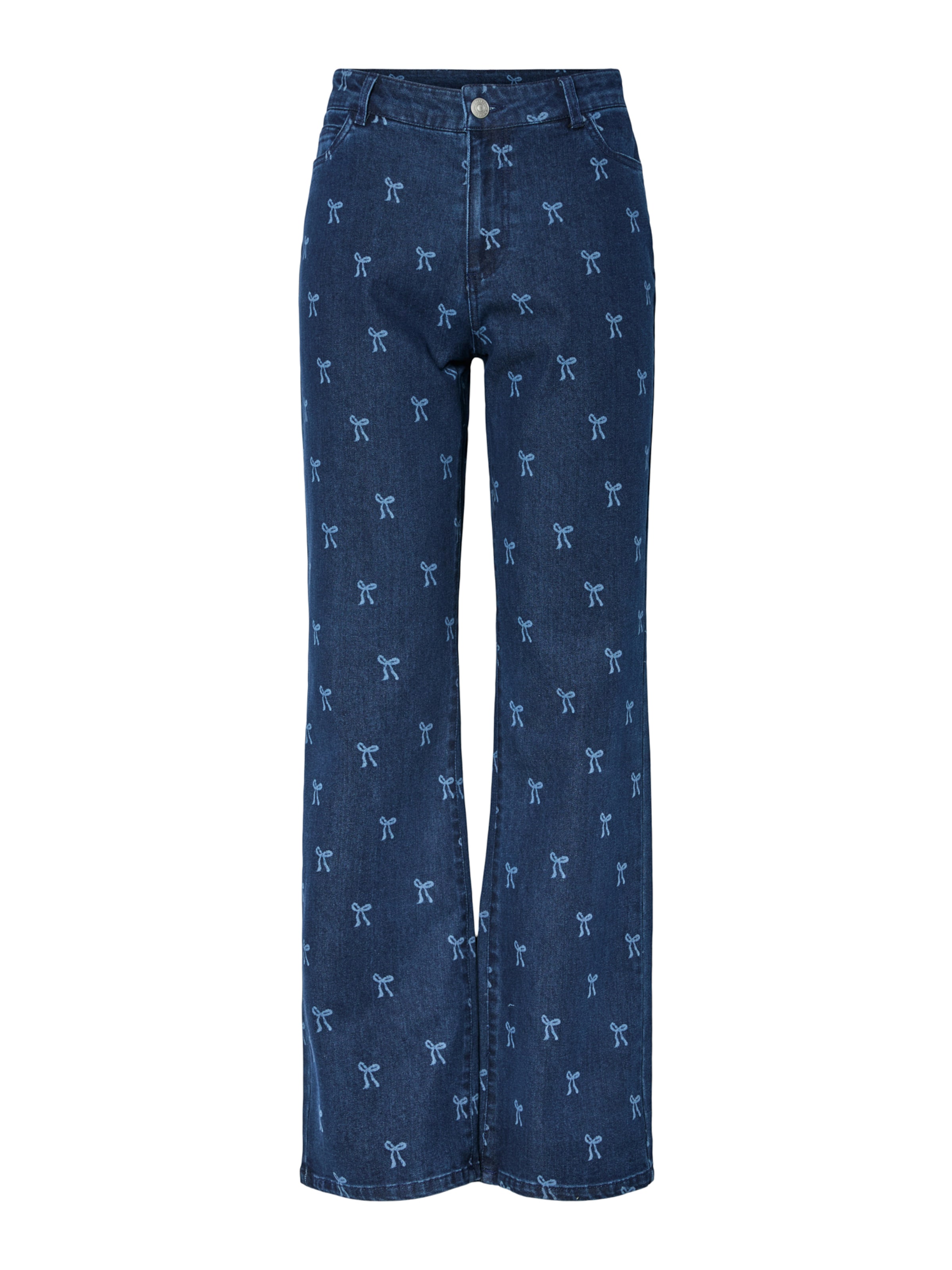 PIECES Regular Дънки 'PCMALUME' в синьо: отпред