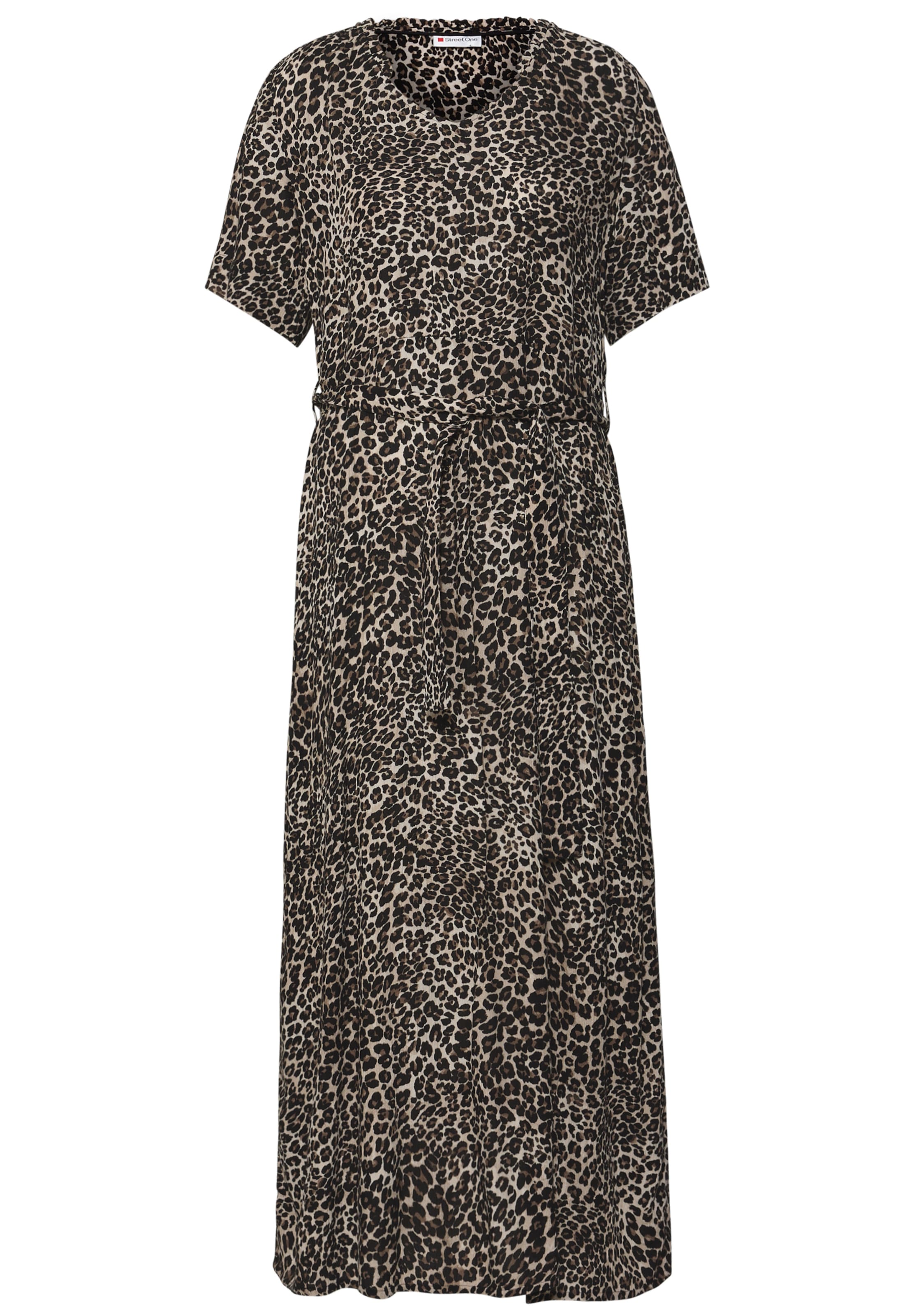 STREET ONE Kleid in Schwarz: Vorderseite