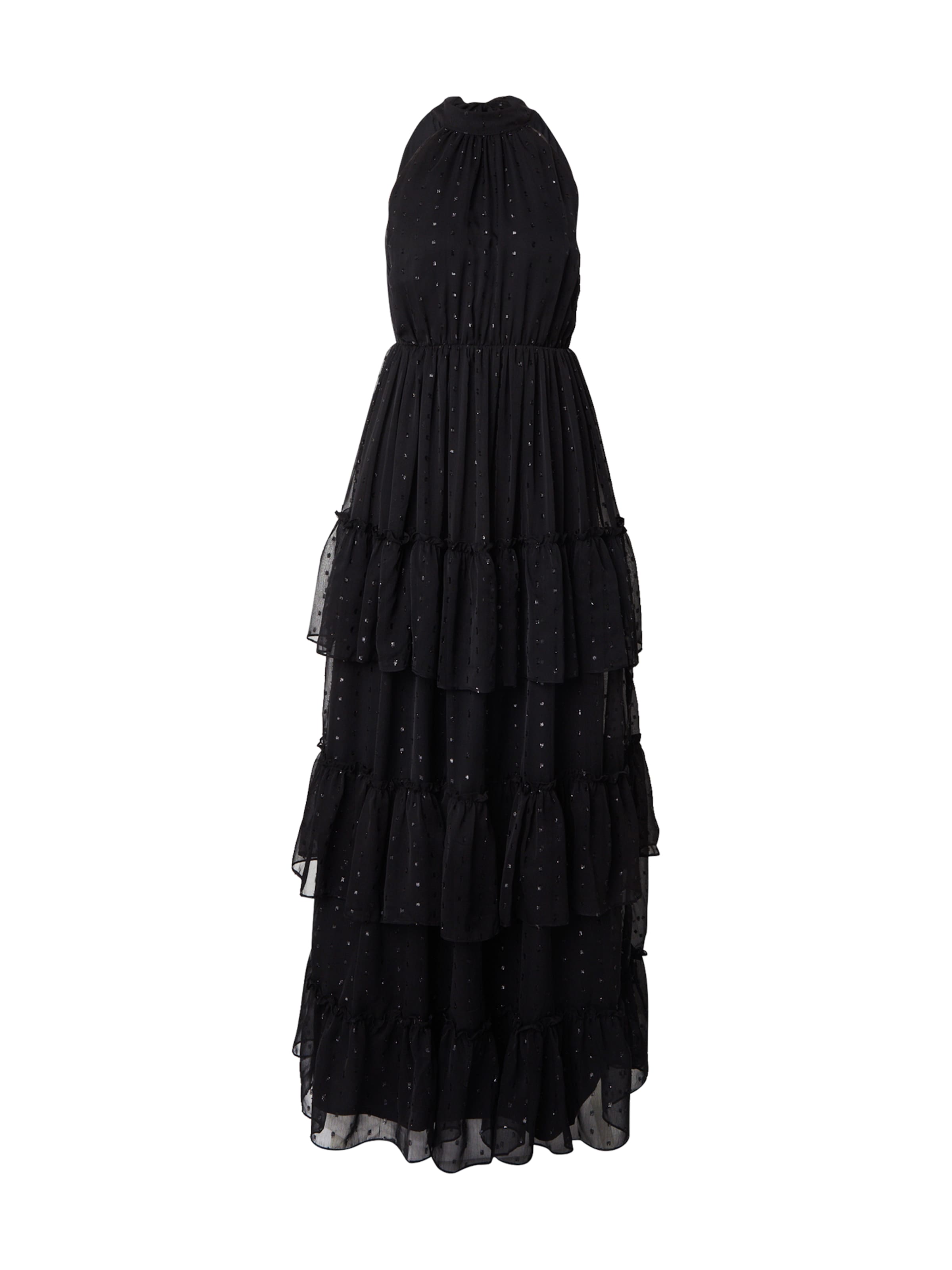 Maya Deluxe Summer dress in Black: front