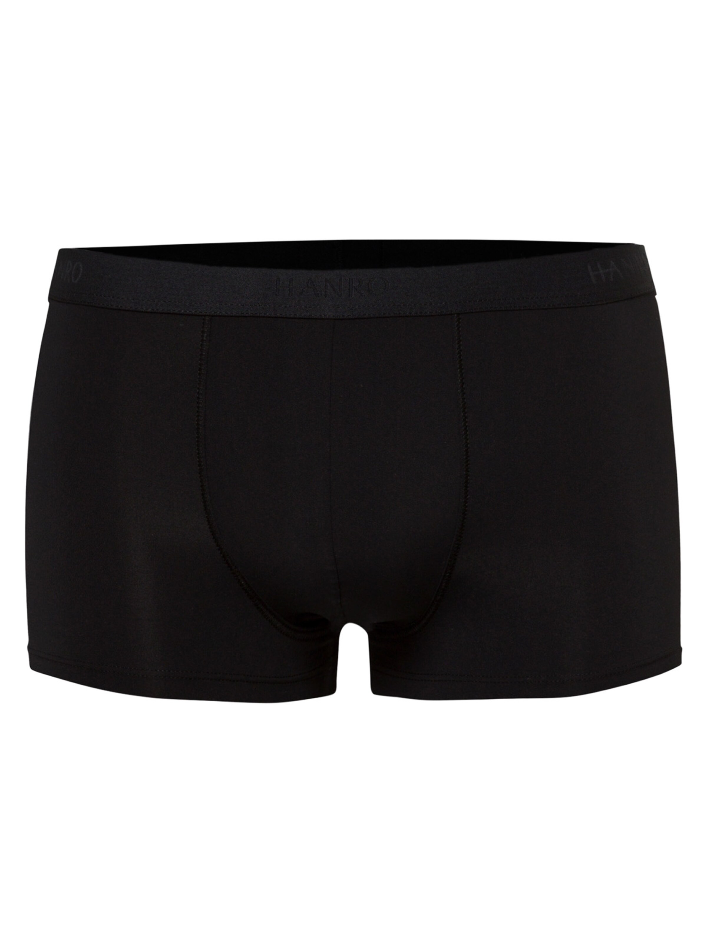 Hanro Boxer shorts 'Micro Touch' in Black: front