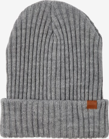 NAME IT - Gorra 'Milan' en gris: frente