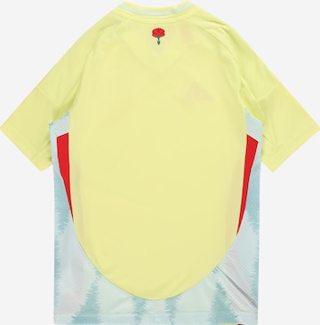T-Shirt fonctionnel 'Spain 24 Away' ADIDAS PERFORMANCE en jaune