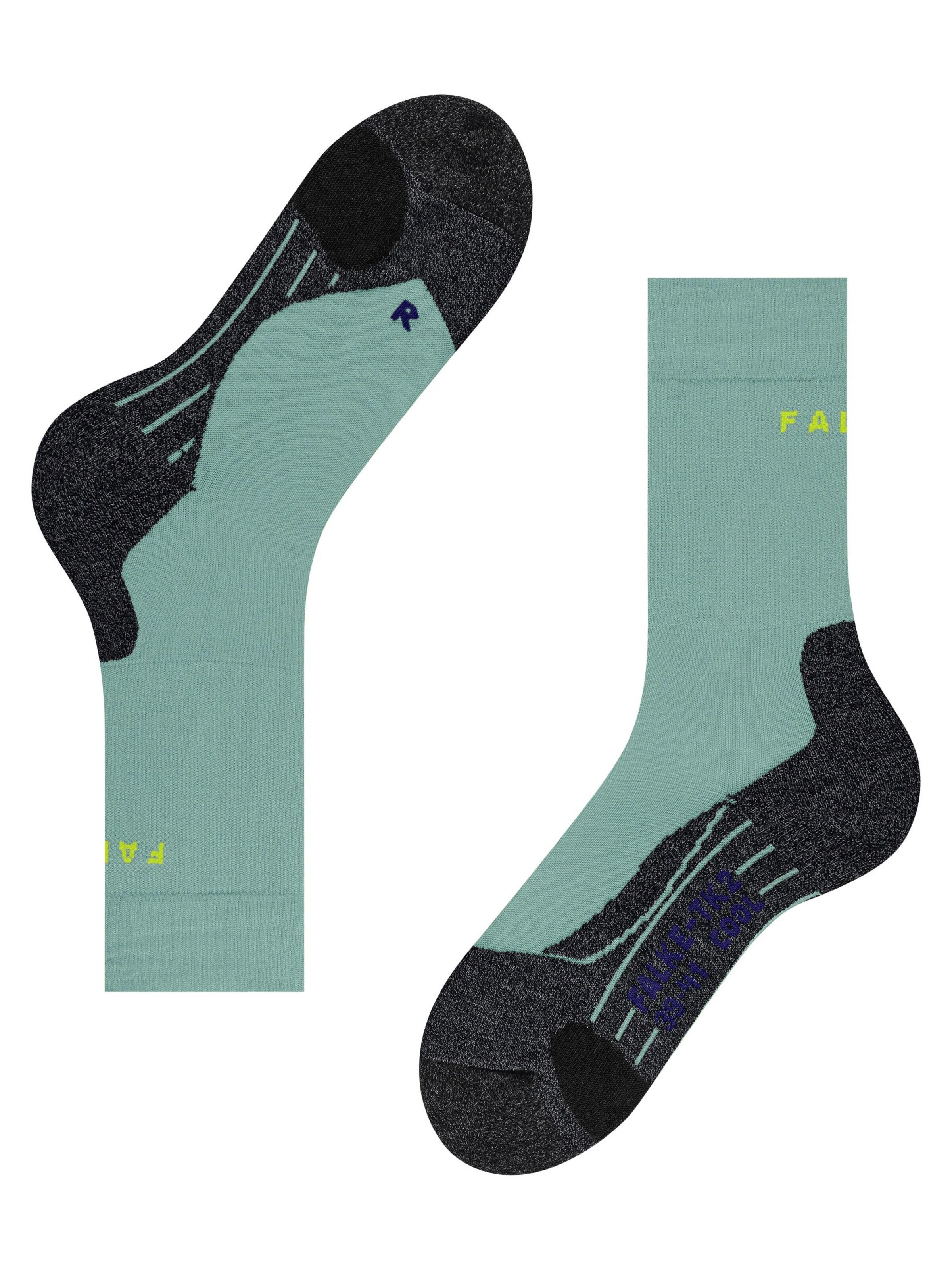 FALKE Sportsocken 'TK2 Explore Cool'‌‌‌‌‌‌ in Grün